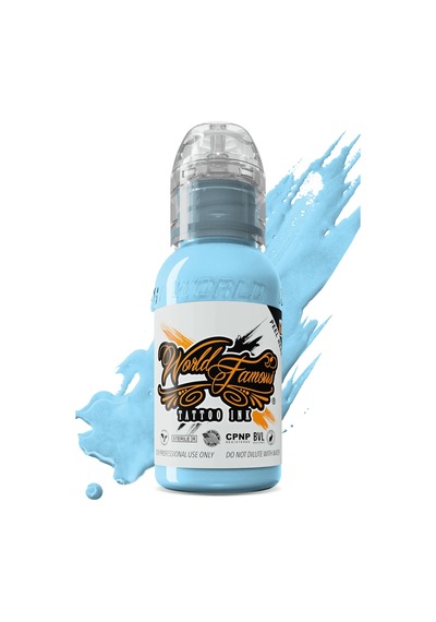 World Famous Sinatra Blue Dövme Boyası 30ml Canlı Mavi Profesyonel Tattoo Ink