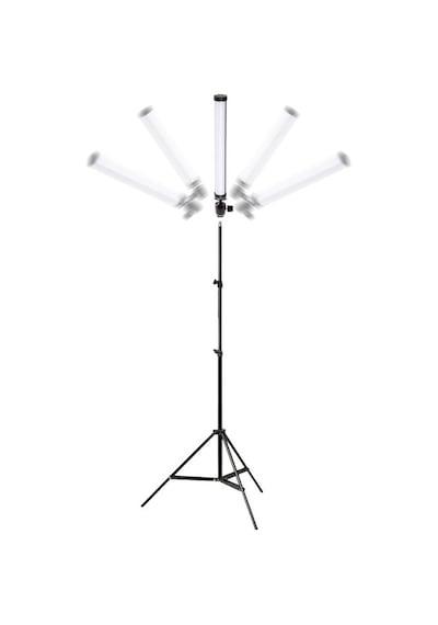 Gdx TB-30 RGB LED Tüp Işık Seti (1 Adet Işık Ayağı  + 1 Adet Top Kafa)