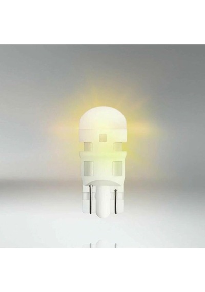 Osram T10 Led Turuncu Dipsiz Wy5w Park Ve Sinyal Ampülü   2827-02b Sku: Smg8690010190604 Açık Kahverengi