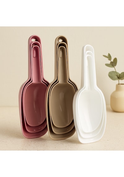3 Boy Erzak Kürek Seti Plastik Çr