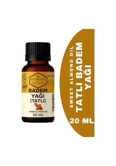 Life Tatlı Badem Yağı 20 Ml Katkısız Doğal İçerik - Soğuk Sıkım