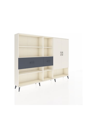 Arges Dolap 10 Raflı 2 Çekmeceli 2 Kapaklı 220x30x163 Aytaşı-ayta Aytaşı-aytaşı/antrasit Arges Dolap 10 Raflı 2 Çekmeceli 2 Kapaklı 220x30x163 Aytaşı-ayta Aytaşı-aytaşı/antrasit