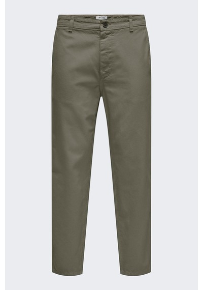 Only & Sons Onslou Taper 0194 Pant Erkek Yeşil Pantolon - 22030240 Yeşil