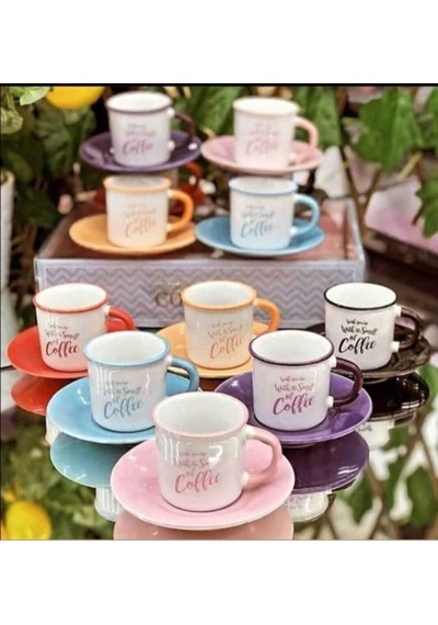 Lavin 58007 Kahve Fincan Seti Coffee 12 Parça Diğer