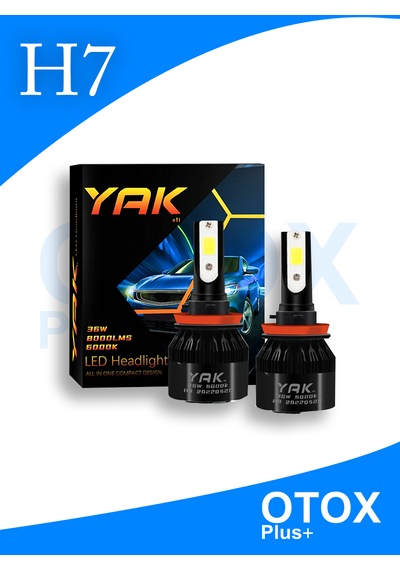 H7 Xenon Far Ampul Serisi Şimşek Etkili Süper Beyaz Işık
