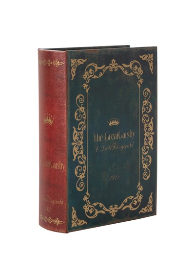 Mudo Home The Great Gatsby Kitap Kutu 19x7x27 Cm 696123