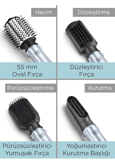 Babyliss AS774E Hydro-Fusion Hava Üflemeli Saç Şekillendirici Set