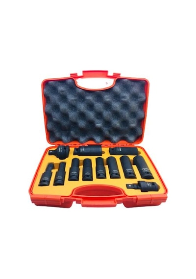 Rico Rc2333 1/2" Havalı Derin Lokma Takımı Seti 12 Parça