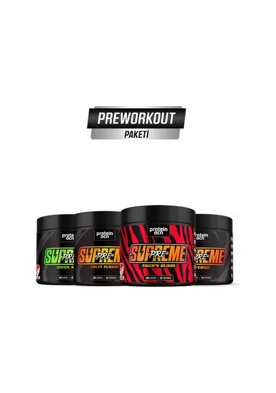 Proteinocean Preworkout Supreme - 4lü Paket - 280g X 4 Adet