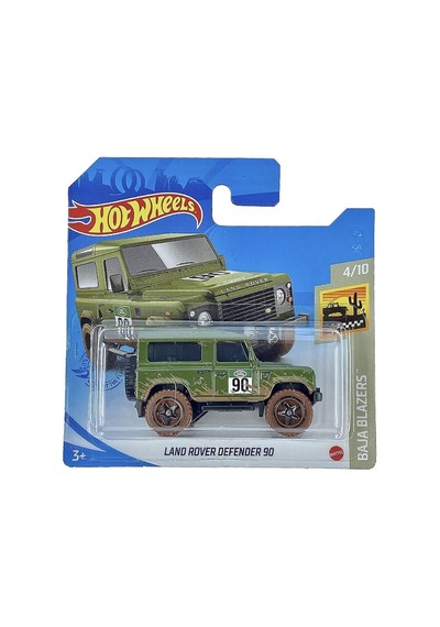 Hot Wheels Tekli Arabalar Land Rover Defender 90 Grx66 Renkli
