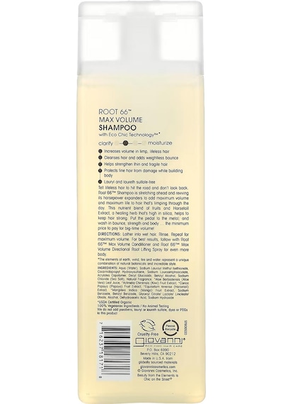 Giovanni Root 66 Hacimlendirici Şampuan 250ml Tüm Saçlar