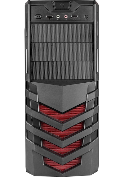 Everest 720R Peak 250W 2 Sata Mesh Midi Tower Bilgisayar Kasası Siyah
