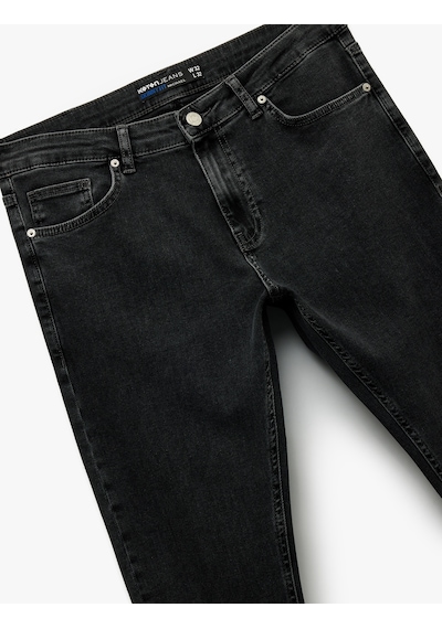 Koton Pamuklu Cepli Normal Bel Skinny Fit Jean Pantolon - Michael Jean Antrasit 7wam40025nd Koton Pamuklu Cepli Normal Bel Skinny Fit Jean Pantolon - Michael Jean Antrasit 7wam40025nd