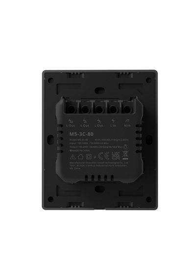 Sonoff M5-3C-80 Akıllı Duvar Anahtarı 3 Kanallı