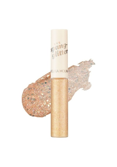 Holika Holika Jel Glitter Yoğun Işıltılı Göz Farı Kore Makyaj Trendi Holika Holika Eye Spanglitter Şampanya