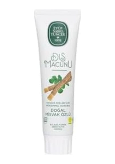 Eyüp Sabri Tuncer Doğal Misvak Özlü Diş Macunu, 90ml