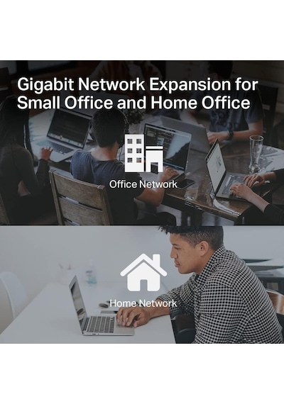Tl-sg108, 8-port 10/100/1000 Mbps Gigabit Ethernet Switch 5 V Harici Güç Adaptörü