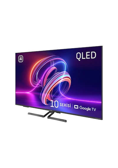 Arçelik Imperium 10 A 1055 C AI 4K Ultra HD 55" 140 Ekran Uydu Alıcılı Google Smart QLED TV