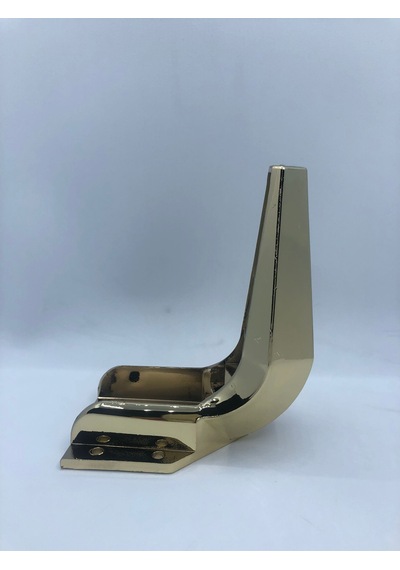 PLASTİK,15 CM GOLD KAPLAMA,KOLTUK,MOBİLYA AYAĞI (4 ADET)