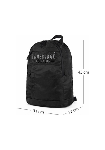Cambridge Polo Club Siyah Sırt Çantası PLCAN2105