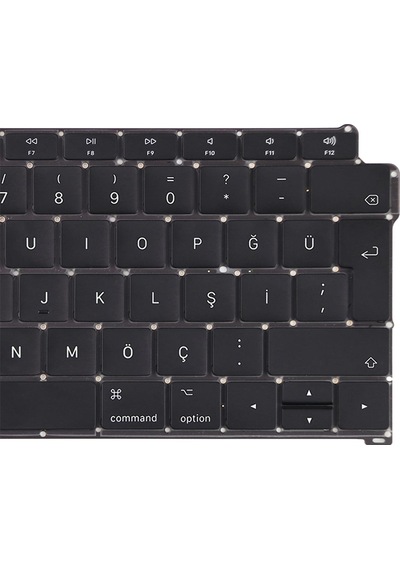 Macbook Air 13" 2018/2019 Uyumlu A1932 Klavye - Büyük Enter Tr Q