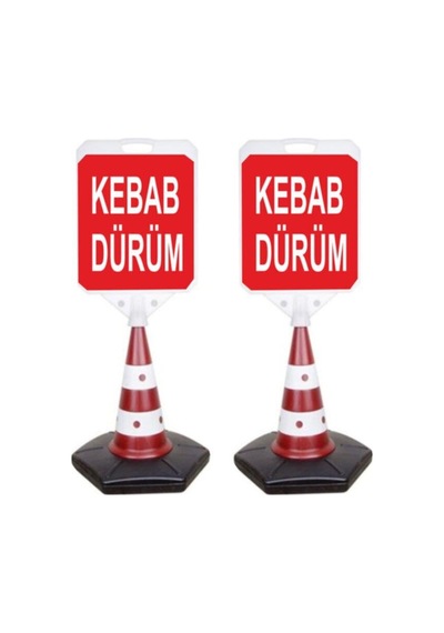 Reklamediyoruz Kebab Dürüm Temalı Reklam Dubası 2'li