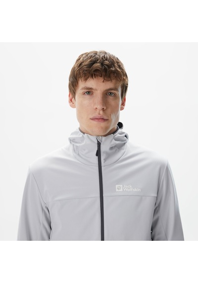 Jack Wolfskin Feldberg Hoodie Erkek Gri Ceket - 1306923
