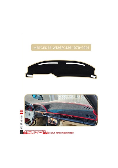 Mercedes W126/c126 1979-1991torpido Koruma Halısı Bej Kenar