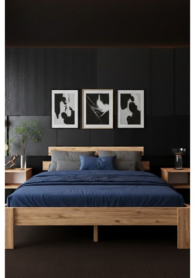 Lotus Çift Kişilik Mdf Karyola Lotus Çift Kişilik Mdf Karyola
