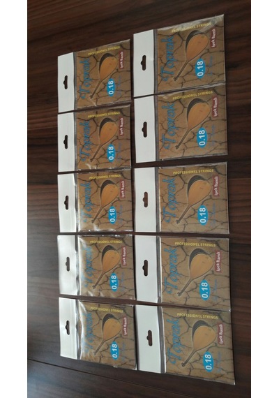 10 Paket Toprak Marka Paslanmaz Çelik Saz Teli Seti-Sarı Bamlı 10 Paket Toprak Marka Paslanmaz Çelik Saz Teli Seti-Sarı Bamlı