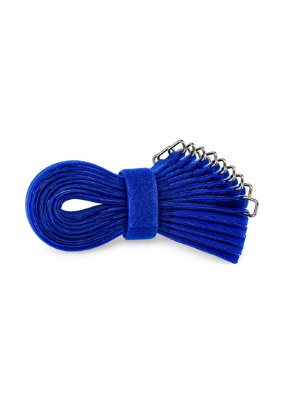 10'lu Cırt Kablo Bağı - 20mm 30 Cm Mavi