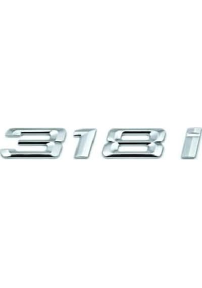 Bmw E46 318i Arka Bagaj Yazısı Krom