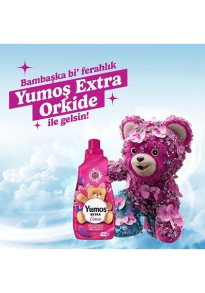 Orkide Aromalı Konsantre Yumuşatıcı 1440 Ml 60 Yıkama 100'lü Set
