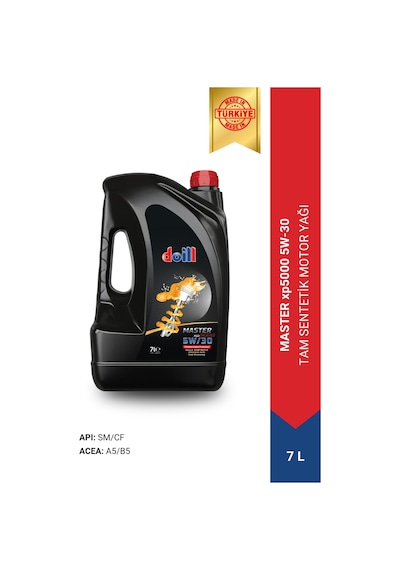 Doill Master 5W-30 API SM/CF Acea A5/B5 Tam Sentetik Motor Yağı