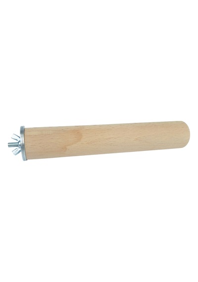 Vixpet Venty Büyük Papağan Tüneği 20 Cm 36 Mm / Doğal Ahşap Kuş Tüneği