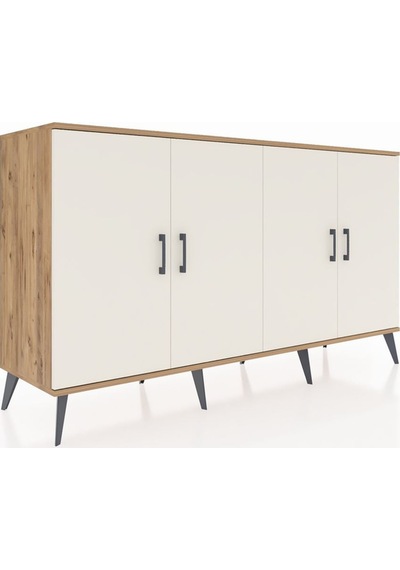 Hyperion Konsol 4 Raflı 4 Kapaklı 176x44x99 Çam-aytaşı Atlas Çam/aytası - Atlas Çam Hyperion Konsol 4 Raflı 4 Kapaklı 176x44x99 Çam-aytaşı Atlas Çam/aytası - Atlas Çam