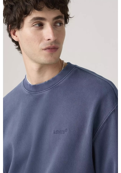 Levi's Erkek Bisiklet Yaka Mavi Sweatshirt - A9244 0002 Mavi