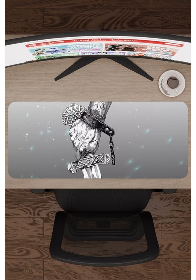 Vinland Saga Anime V5 - 70x30 Xl Gaming Kauçuk Kaymaz Taban Mouse Pad Fare Altlığı