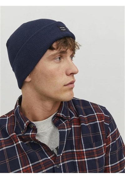 Jack & Jones Jacdna Beanıe Noos Navy