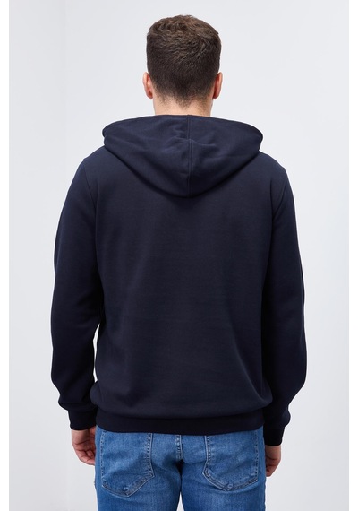 Tommy Life Lacivert Yazı Nakışlı Standart Kalıp Kapüşonlu Erkek Sweatshirt - 87887 Lacivert Tommy Life Lacivert Yazı Nakışlı Standart Kalıp Kapüşonlu Erkek Sweatshirt - 87887 Lacivert