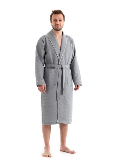 Unisex Soho Pike Bornoz - Gri