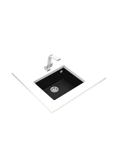 Teka Square 50.40 Tg Tek Hazneli Tegranite+ Eviye - Siyah - 115230020