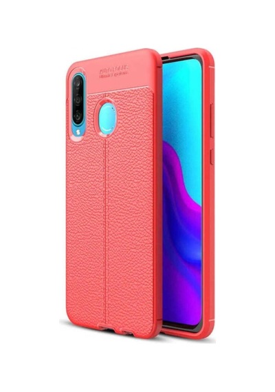 Huawei P30 Lite Kılıf Zore Niss Silikon Kapak Kırmızı