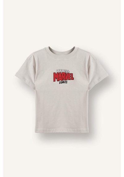 Defacto Marvel Comıcs Tişört Erkek Bebek G9907a526smgr503 Gri-gr503