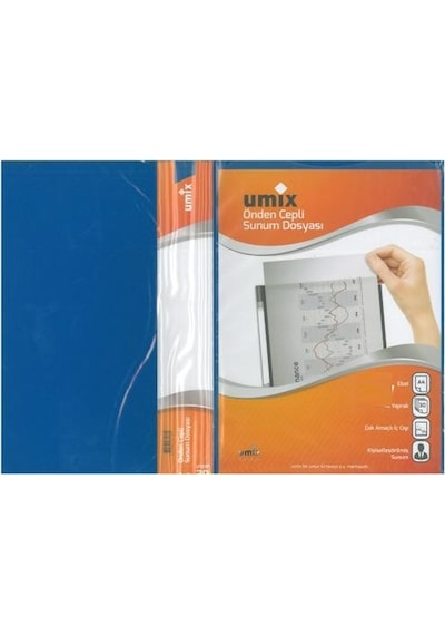 Umix Önden Cepli Sunum Dosyası 30'lu