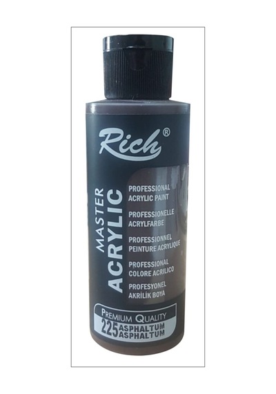 Rich Master Akrilik Boya 120 Cc Asphalthum 0000 Naturel Rich Master Akrilik Boya 120 Cc Asphalthum 0000 Naturel