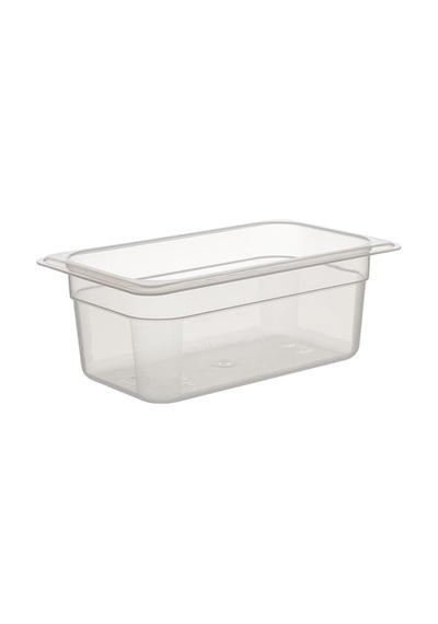 1/4 Dikdörtgen Pp Gastronom Küvet Gövde 265x162x100 çok renkli
