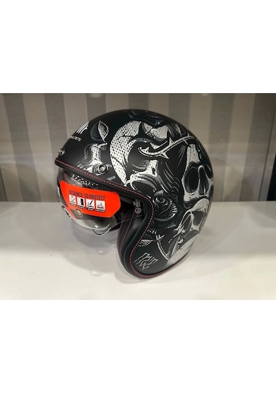 Mt Helmets Kask Mt Lemans 2 Sv Breakout B2 Mat Şeffaf Vizörlü Motosiklet Kaskı Siyah