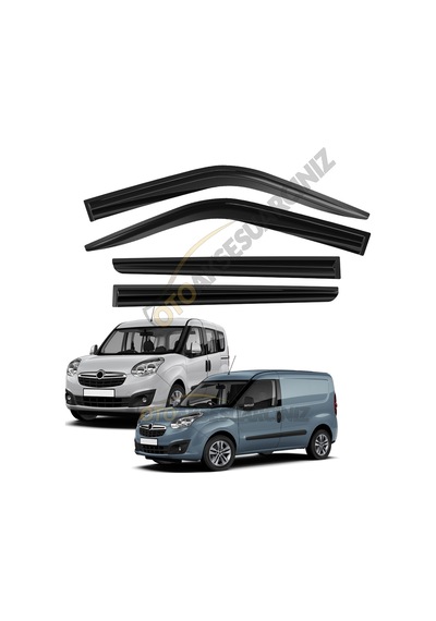 Cam Rüzgarlığı Fermeq Mugen Opel Combo 12-18 4lü