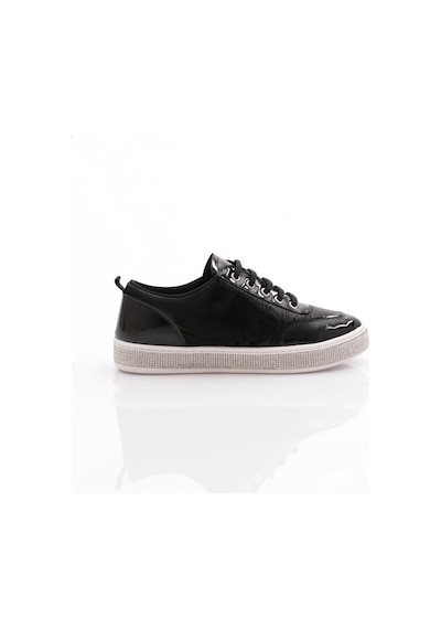 Dgn 2412 Kadin Sneaker Ayakkabi 2412-1571-R1645 Siyah